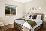 Second bedroom has a king bed